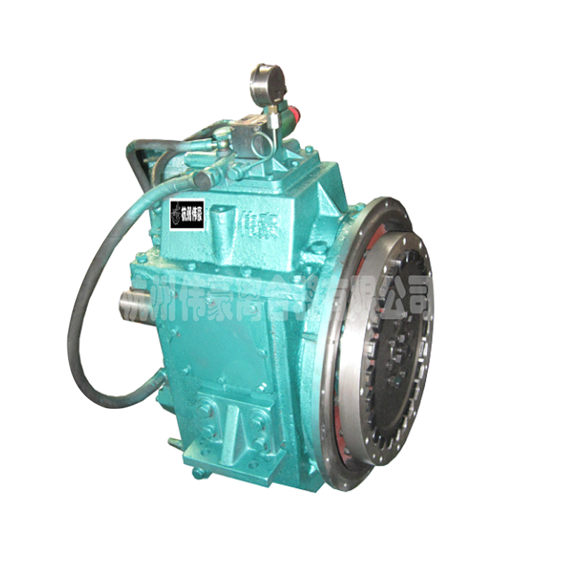 Clutch reduction gearbox for LJ120 compressor