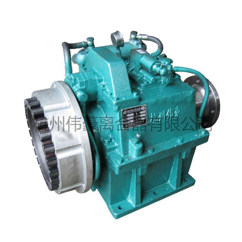 YL520 Single clutch four out fishing boat gearbox